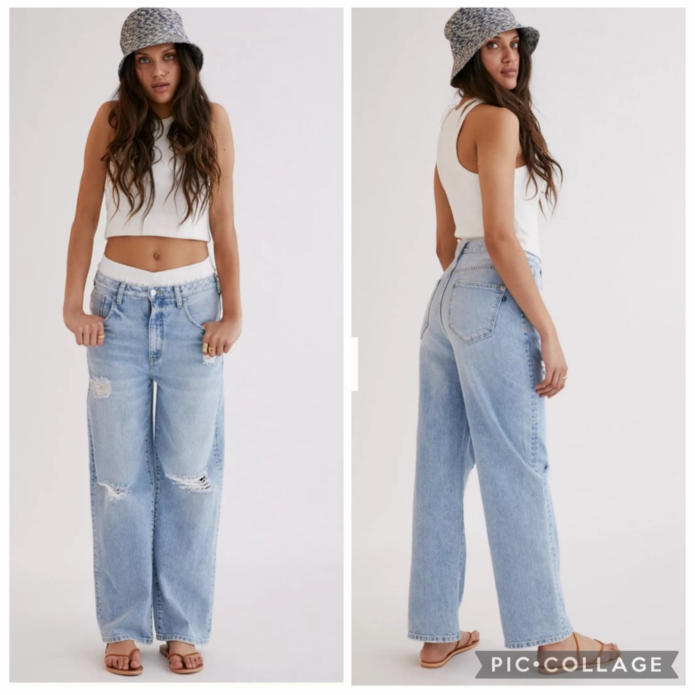 Anthropologie Pilcro The Joey Relaxed Jeans Size 28 - Picture 2 of 7